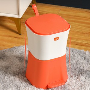 2258 Practical slow drop multifunctional plastic sanitary bucket