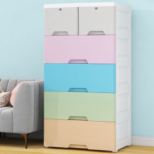 66 drawer plastic multifunction storage cabinet