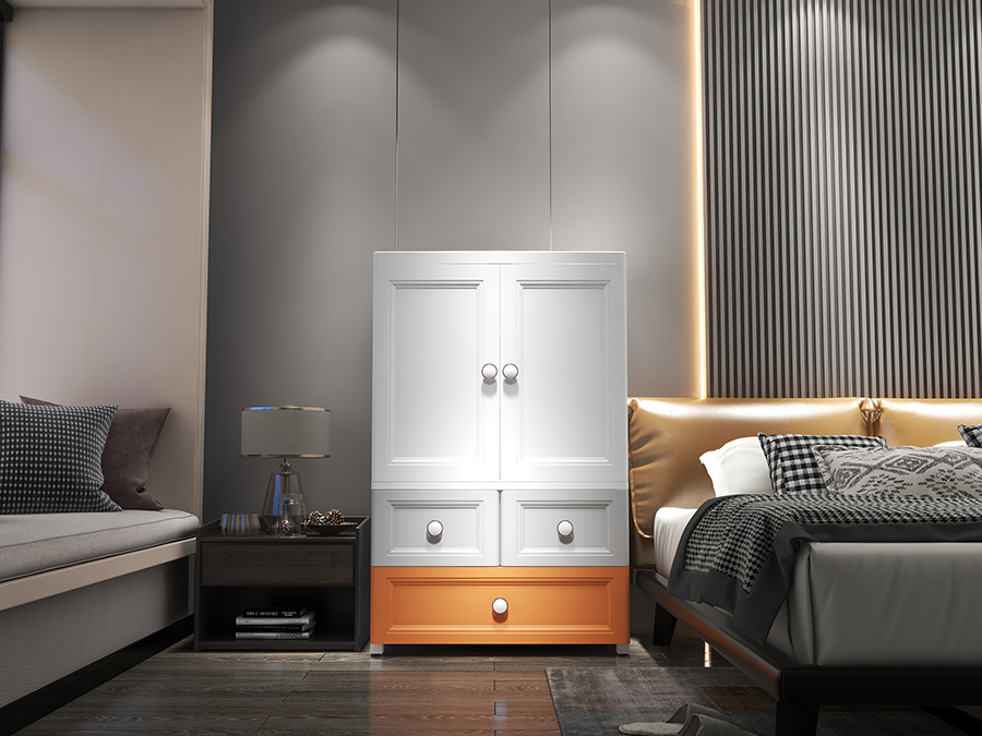 70 Morandi multifunctional combination storage plastic cabinet (10)