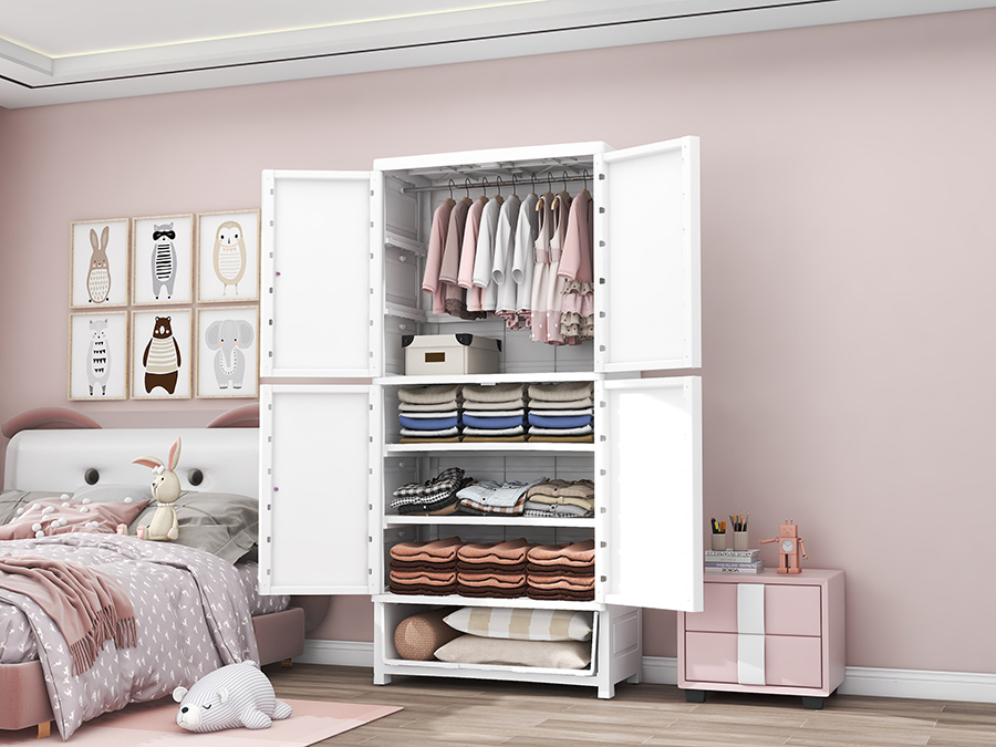 70 Pink Blue Tiger multifunctional kombinasyon storage plastic cabinet (13)