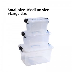 801-803 transparent storage box