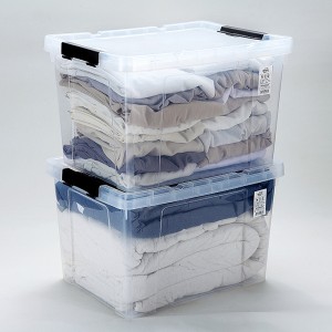 8022-8028 transparent storage plastic large capacity box