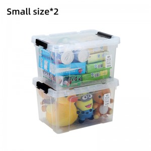 8022-8028 transparent storage plastic large capacity box