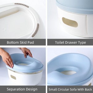 Comfortable Plastic Healthy Baby toilet