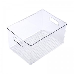 Combination plastic transparent storage box