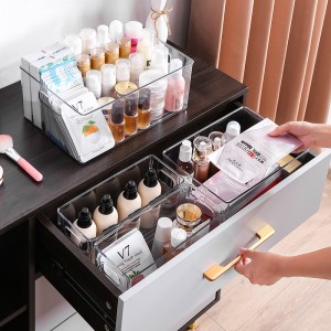 Combination plastic transparent storage box