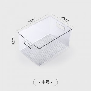 Combination plastic transparent storage box