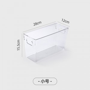 Combination plastic transparent storage box