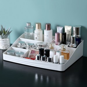 Cosmetics storage plastic multifunction box