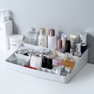 Cosmetics storage plastic multifunction box