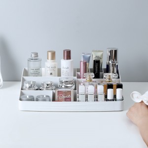 Cosmetics storage plastic multifunction box