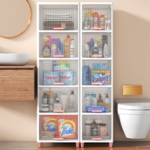 Folding Transparent Storage Plastic Box