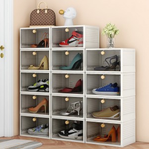 Folding Plastic Storage shoe box