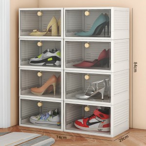 Folding Plastic Storage shoe box