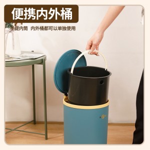 Multi functional plastic practical sanitary bucket