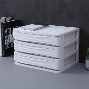 Multilayer cosmetics plastic storage box 04