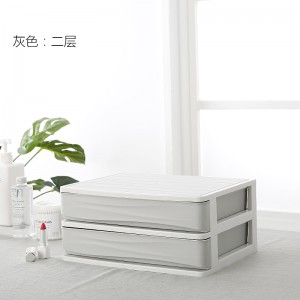 Multilayer cosmetics plastic storage box 02