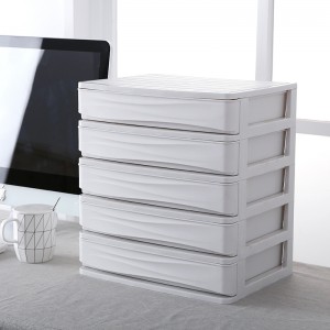 Multilayer cosmetics plastic storage box 03