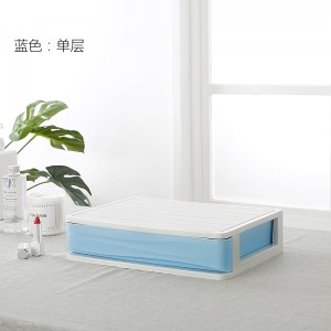 Multilayer cosmetics plastic storage box 02