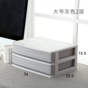 Multilayer cosmetics plastic storage box 03