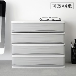 Multilayer cosmetics plastic storage box 03