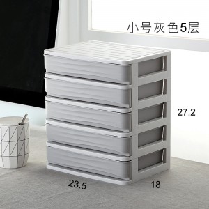 Multilayer cosmetics plastic storage box 03