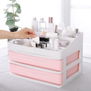 Multilayer cosmetics plastic storage box 01