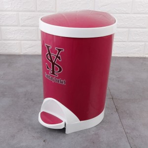 Nordic slow drop plastic sanitary bucket