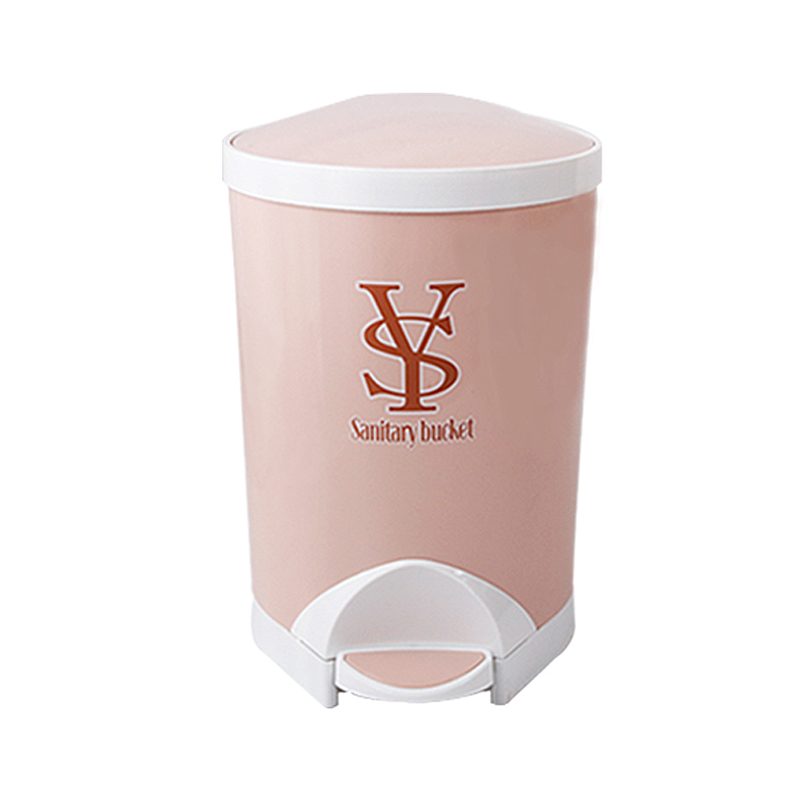 Nordic slow drop plastic sanitary bucket