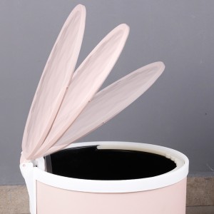 Practical slow drop multifunctional plastic sanitary bucket