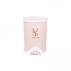 Practical slow drop multifunctional plastic sanitary bucket