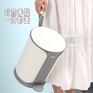 2081-2082 Practical slow drop multifunctional plastic sanitary bucket