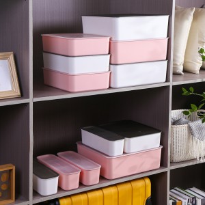 Underwear simple storage plastic box