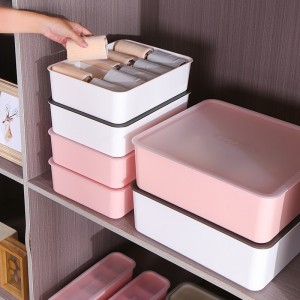 Underwear simple storage plastic box